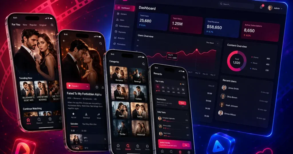DramaBox Clone: Launch a Short Drama App That Made $217M Last Year drama box 1