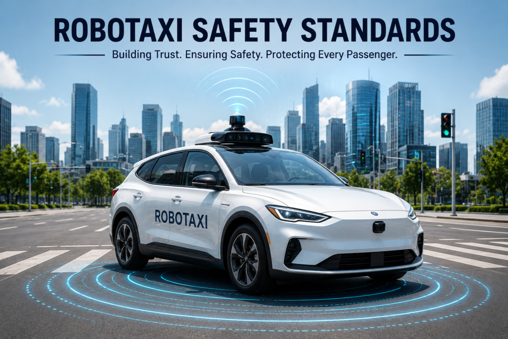 New Bill Sets Federal Safety Standards for Robotaxis